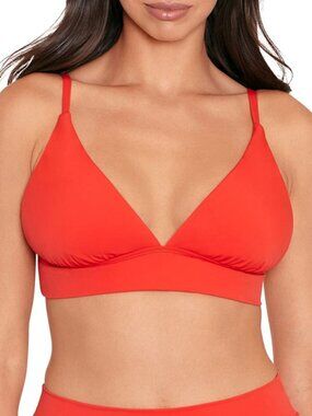 Skinny Dippers LUSCIOUS Jelly Beans Bridgette Bikini Swim Top Tie Swimsuit S NWT